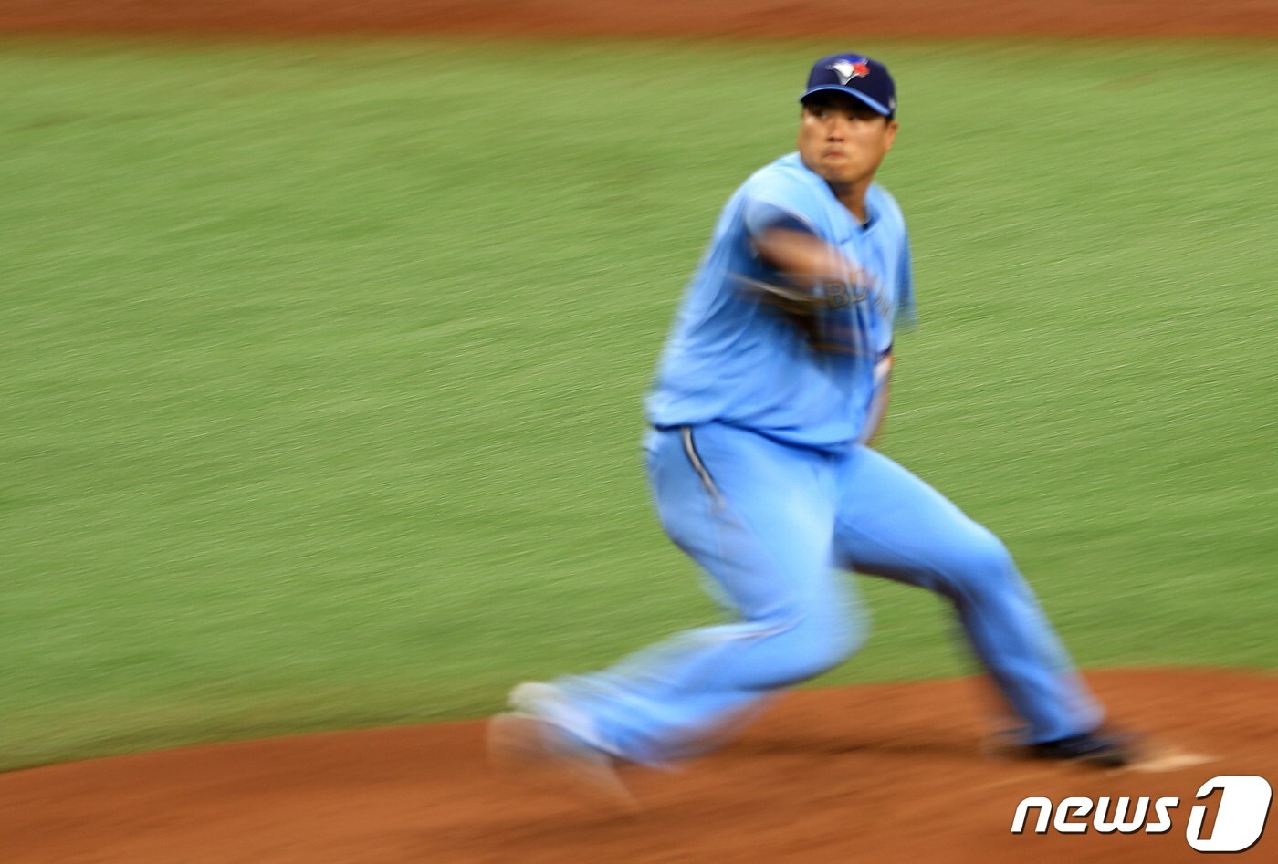 류현진의 시즌 첫 메이저리그 시범경기 등판일이 확정됐다. ⓒ AFP=뉴스1