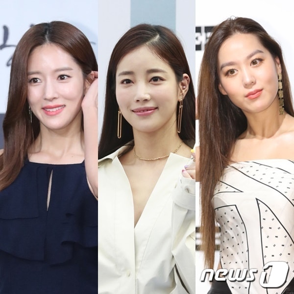 (왼쪽부터) 왕빛나, 기은세, 김희정 ⓒ 뉴스1