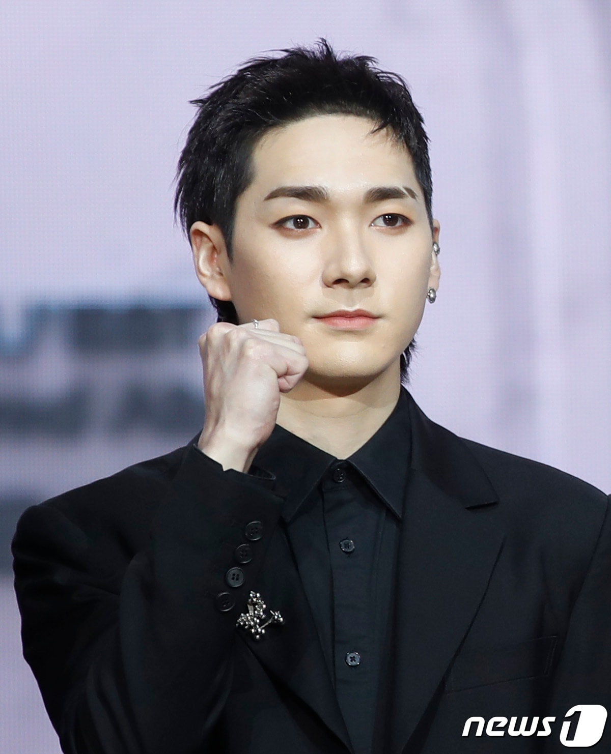 그룹 뉴이스트(NU'EST) 아론 2021.4.19 ⓒ 뉴스1 권현진 기자