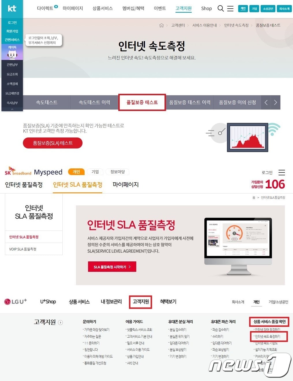 꿀팁]기가인터넷이 100M 안나와?…최저보장속도 권리, 어떻게 지킬까 - 뉴스1