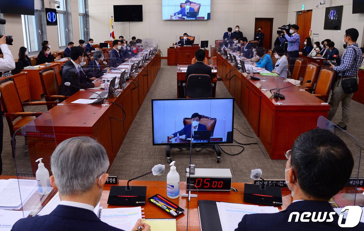 국회 과학기술정보방송통신위원회 전체회의/뉴스1 ⓒ News1 오대일 기자