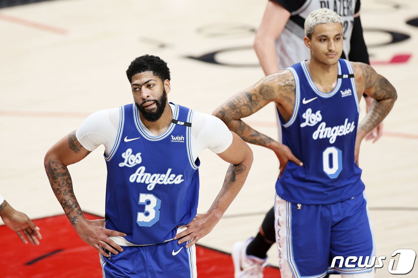 주축들의 잇단 부상에 LA 레이커스가 위기를 맞았다. ⓒ AFP=뉴스1