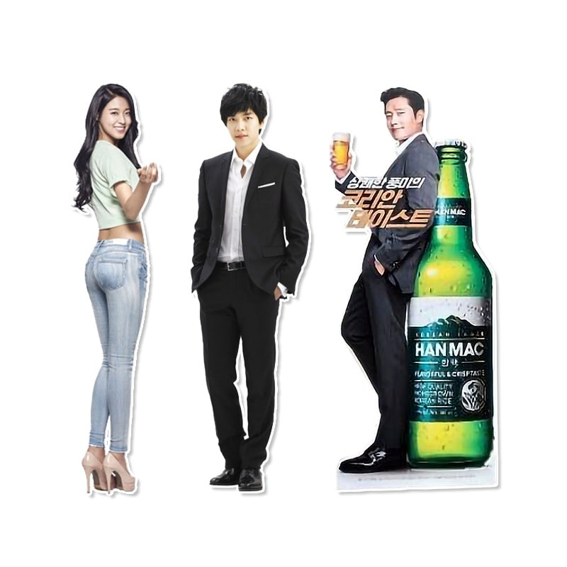 설현, 이승기, 이병헌 등신대(왼쪽부터)ⓒ 뉴스1