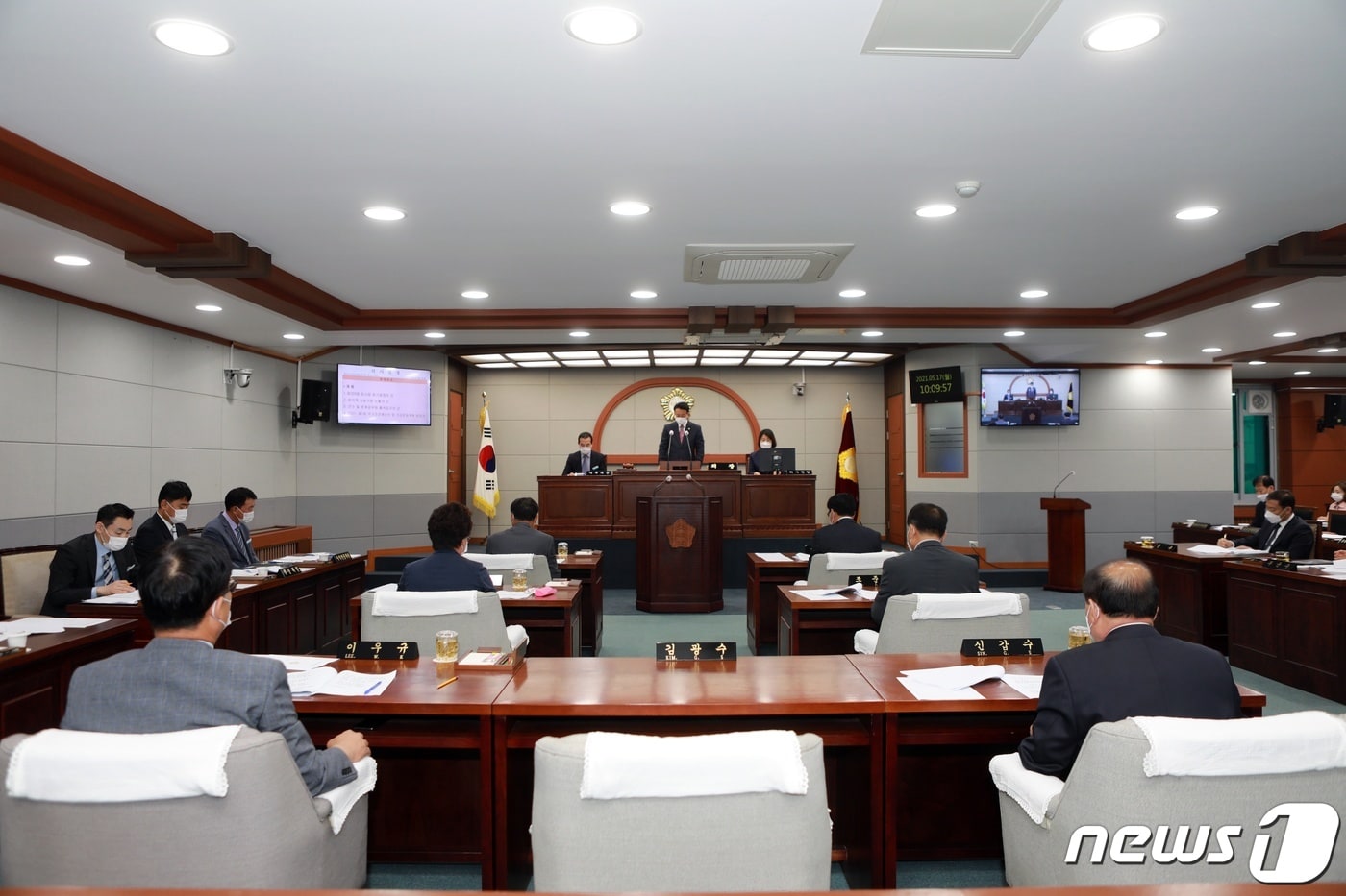 17일 전북 진안군의회가 임시회를 개회한다. 이번 임시회에서는 추경예산안을 심사한다.(진안군의회제공)2021.5.17/뉴스1