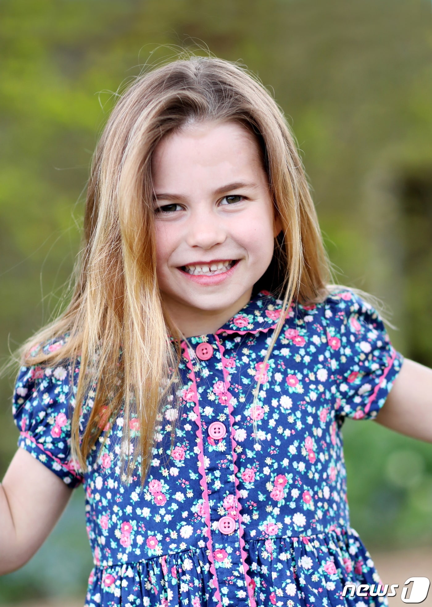 영국의 윌리엄 왕자와 케이트 미들턴 부부의 둘째 딸이자 왕위 계승 서열 4위인 샬롯 엘리자베스 다이애나. ⓒ 로이터=뉴스1 ⓒ News1 원태성 기자