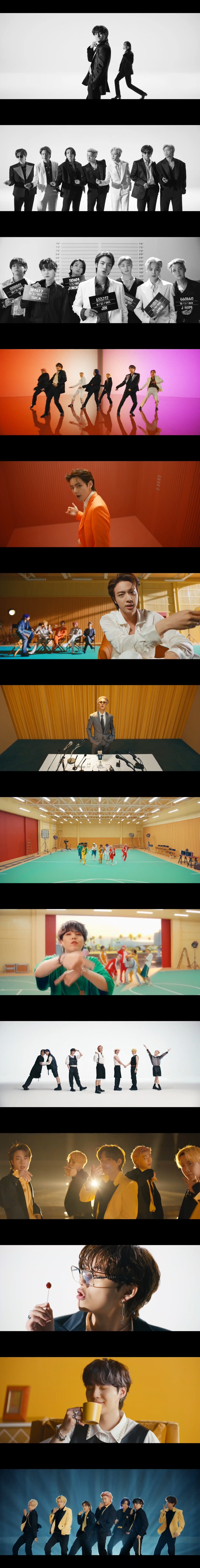 방탄소년단 '버터' 뮤직비디오 갈무리 ⓒ 뉴스1