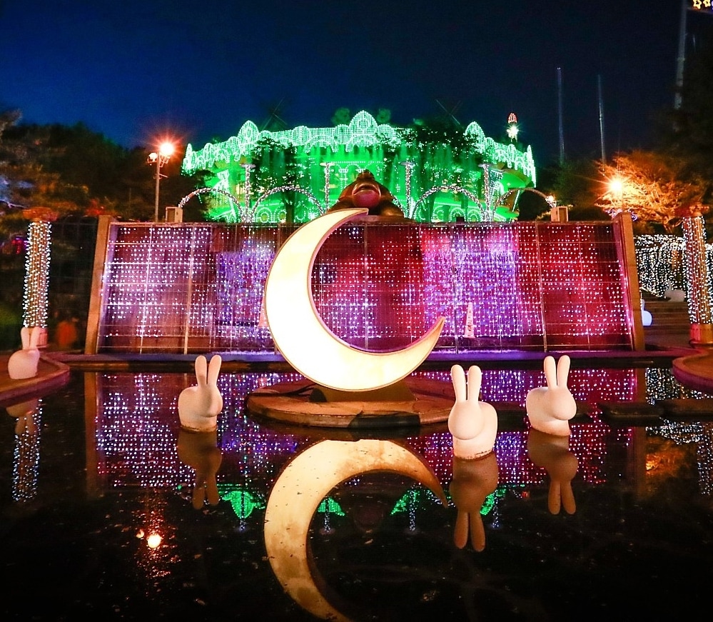 초승달 포토존. 서울랜드 제공