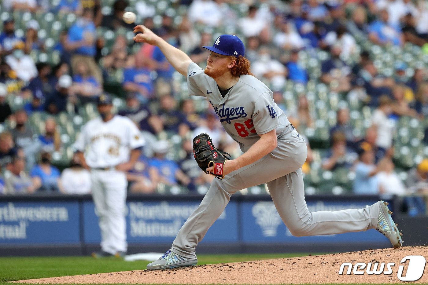 LA 다저스 더스틴 메이. ⓒ AFP=뉴스1