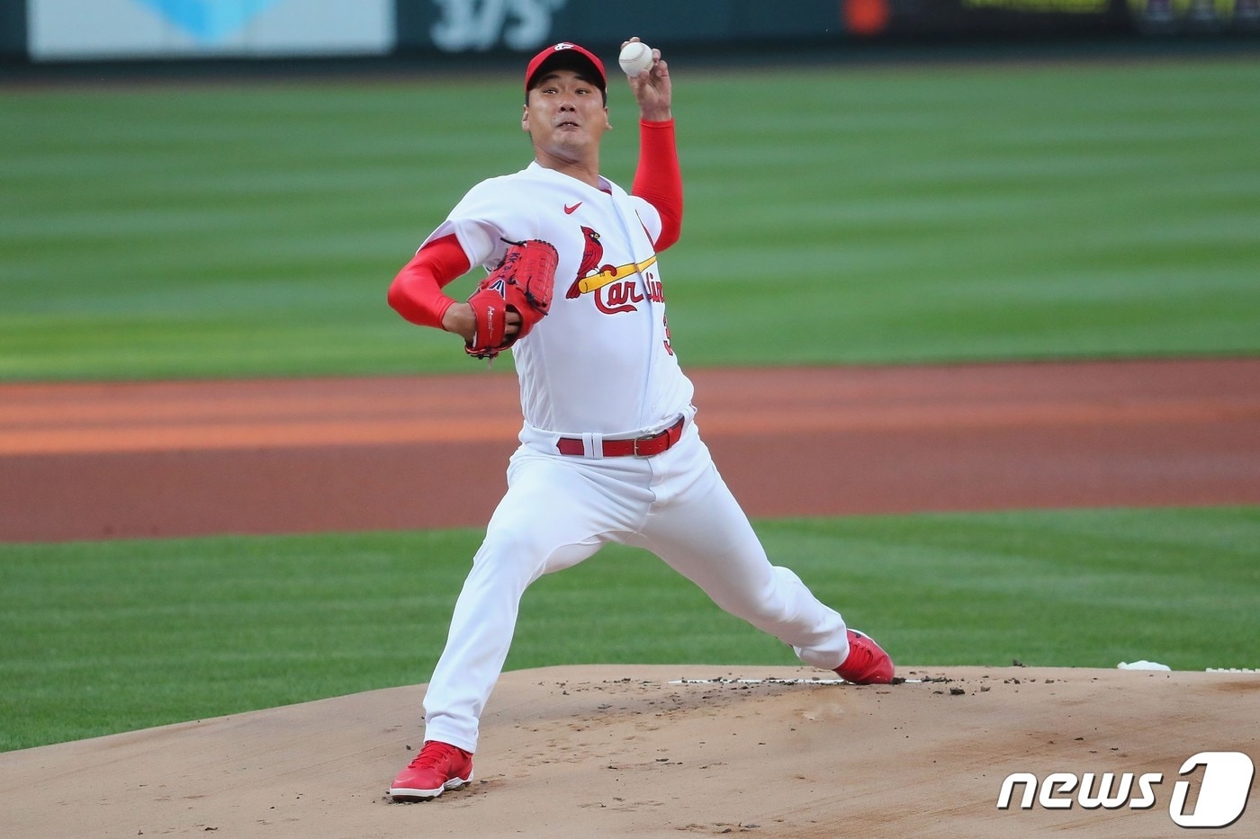 세인트루이스 김광현의 복귀가 가시권에 들어왔다.ⓒ AFP=뉴스1