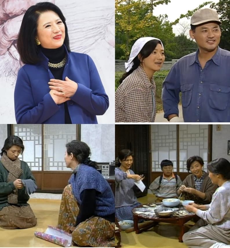 탤런트 박순천은 MBC 전원일기에서 김 회장댁 둘쩨아들 용식(유인촌 분)의 아내로 톡톡튀고 샘도 많지만 윗동서 고두심, 시어머니 김혜자의 사랑을 받는 역할을 맛깔나게 해 냈다. (MBC 갈무리) ⓒ 뉴스1