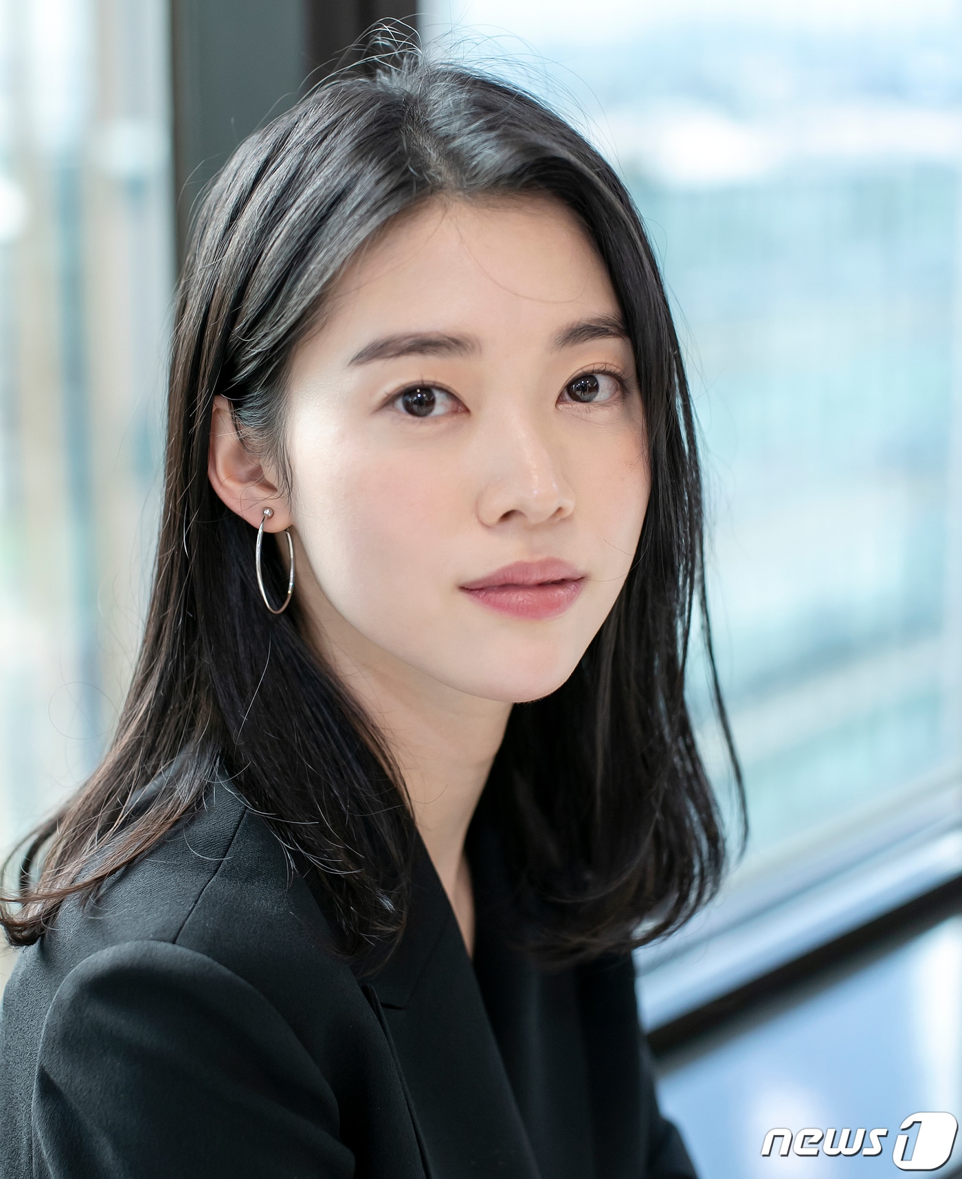 배우 정이서가 서울 종로구 뉴스1본사에서 열린 인터뷰에 앞서 포즈를 취하고 있다. /뉴스1 ⓒ News1 김진환 기자