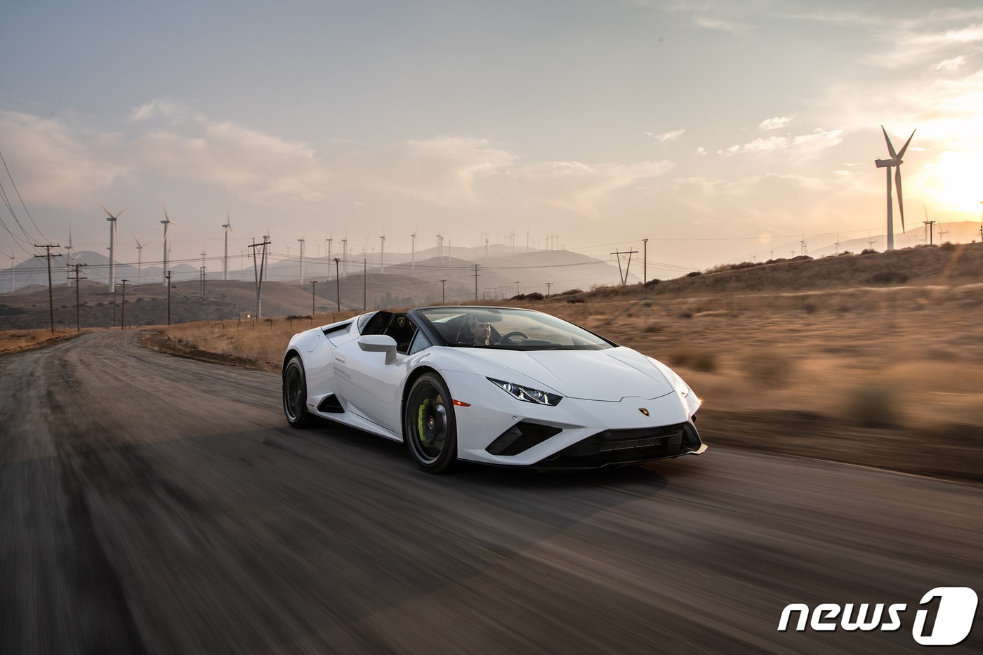 람보르기니 '우라칸 에보 RWD 스파이더'. ⓒ 뉴스1