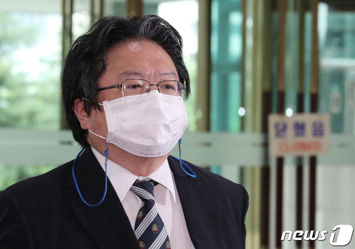 소마 히로히사 주한 일본대사관 총괄 공사가 13일 오전 독도 영유권을 주장한 일본 정부의 방위백서 관련해 서울 종로구 세종대로 정부서울청사 별관 외교부로 초치되고 있다. 2021.7.13/뉴스1 ⓒ News1 박정호 기자