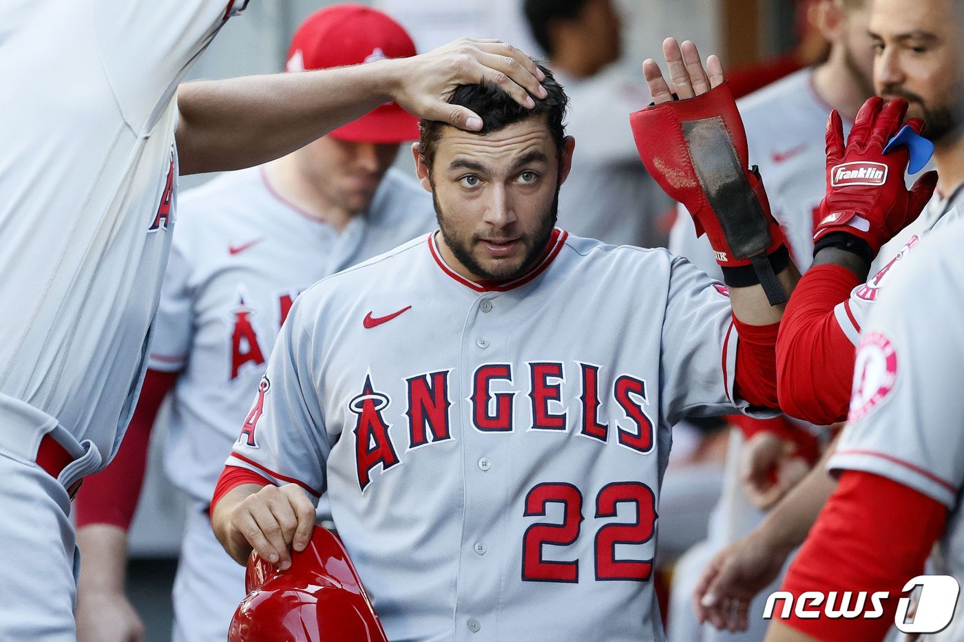 LA 에인절스 데이비드 플레처. ⓒ AFP=뉴스1 