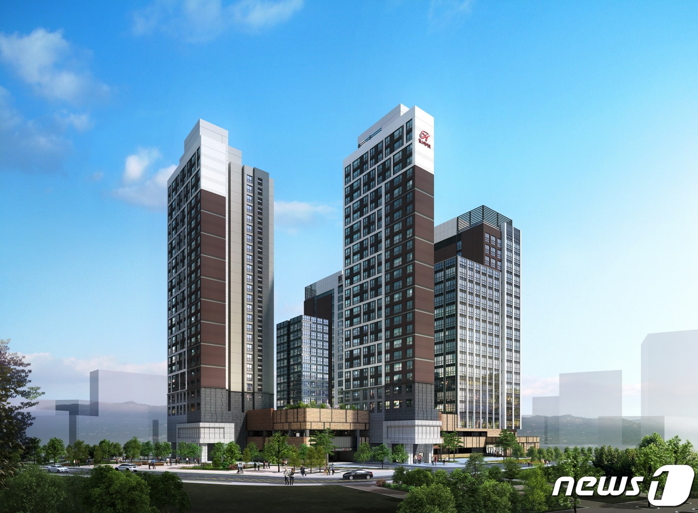 힐스테이트 동탄역 멀티플라이어 조감도. ⓒ 뉴스1