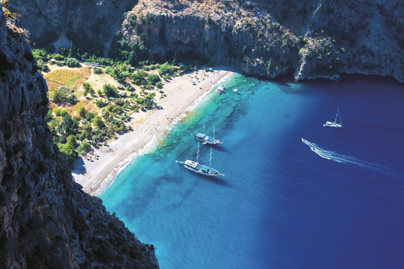 페티예의 나비 계곡. 터키문화관광부 제공