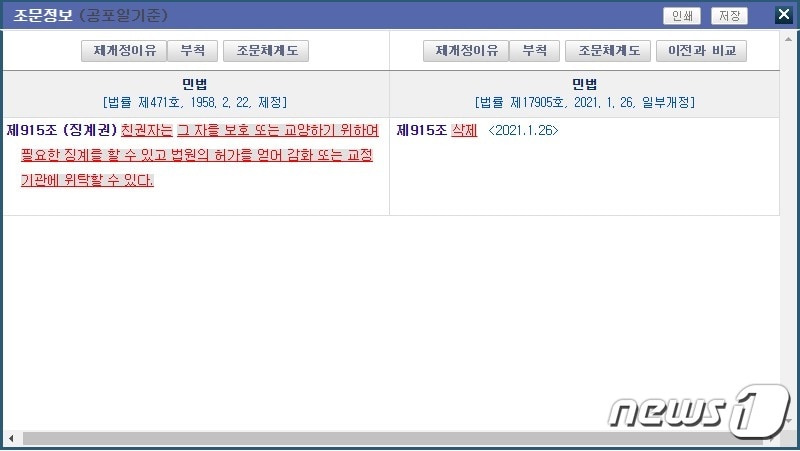 &#40;국가법령정보센터 갈무리&#41; 2021.07.02 /뉴스1