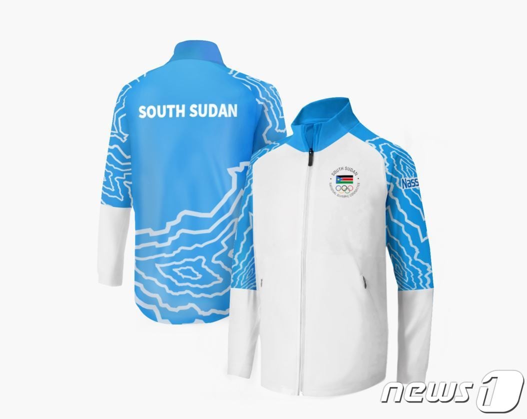 남수단 선수단이 국내 브랜드 낫소 유니폼을 입고 도쿄 올림픽에 나선다. (낫소 제공) ⓒ 뉴스1