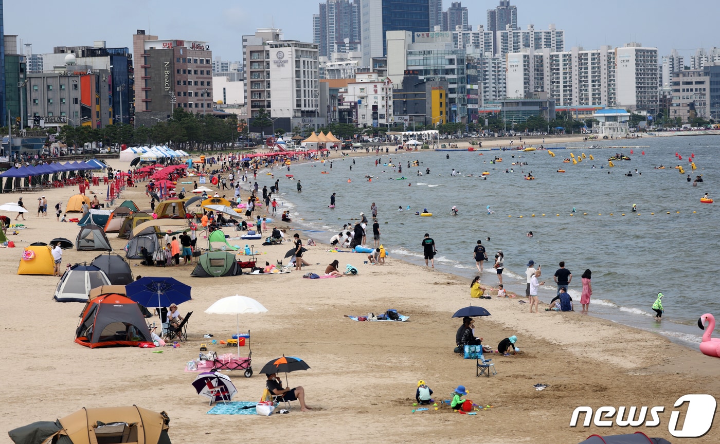 경북 포항시 북구 영일대해수욕장 주변 숙박시설 (뉴스1 자료)ⓒ News1 최창호 기자