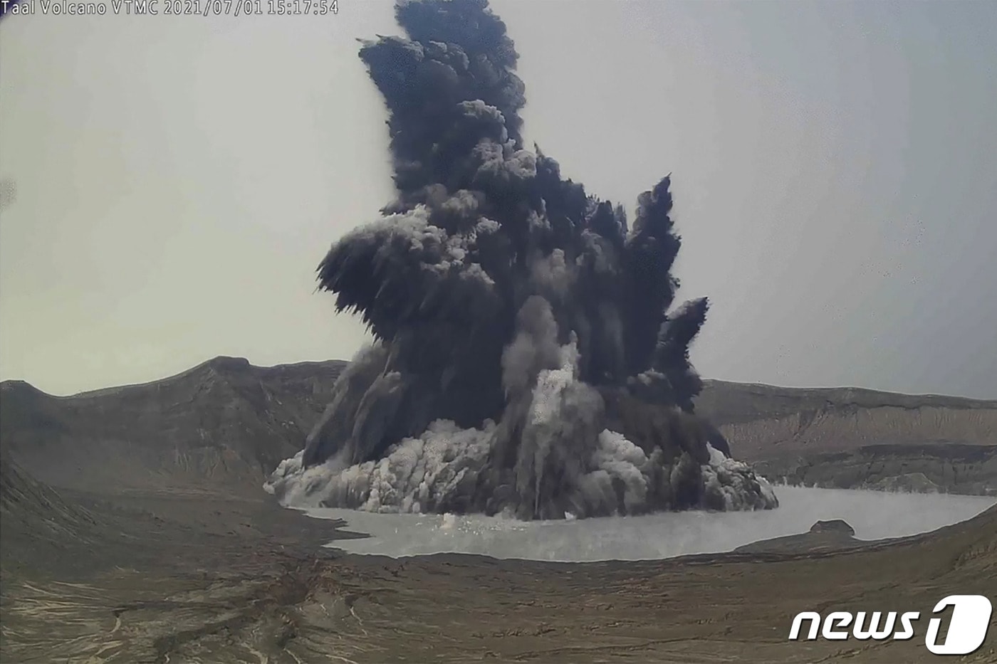 필리핀 탈 화산 ⓒ AFP=뉴스1