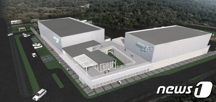 제주 서귀포 저지리에서 문을 여는 제주실내영상스튜디오 조감도.(제주도청 제공)2021.7.5/뉴스1