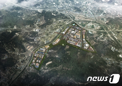 세종복합일반산업단지 조감도 ⓒ 뉴스1