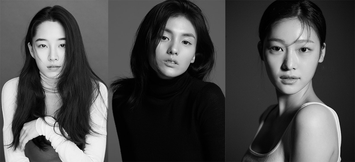 (왼쪽부터) 원지안·김용지·염하정/ 사진제공=흰엔터테인먼트 ⓒ 뉴스1