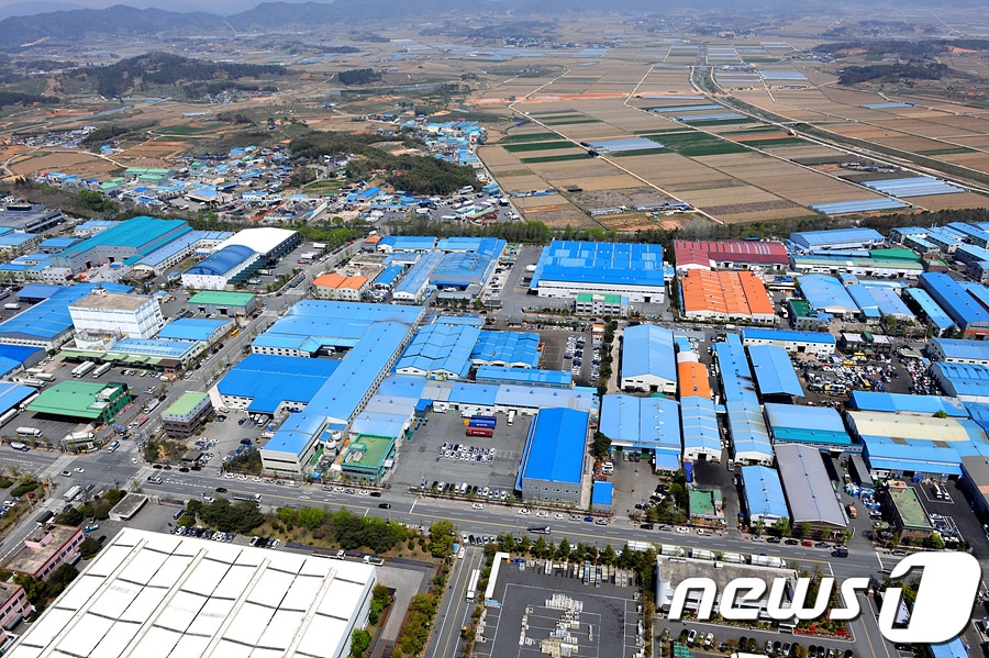 광주 하남산단 자료사진.(광주시 제공. 재판매 및 DB 금지)