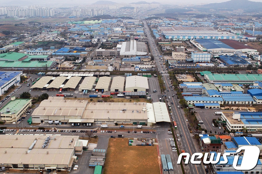 광주 하남산단.&#40;광주시 제공, 재배포 및 DB 금지&#41;/뉴스1