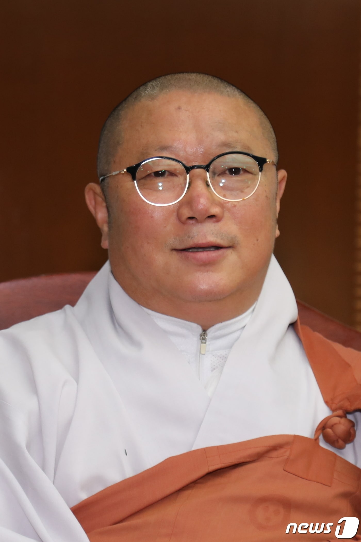 신임 마곡사 주지 원경스님ⓒ 뉴스1