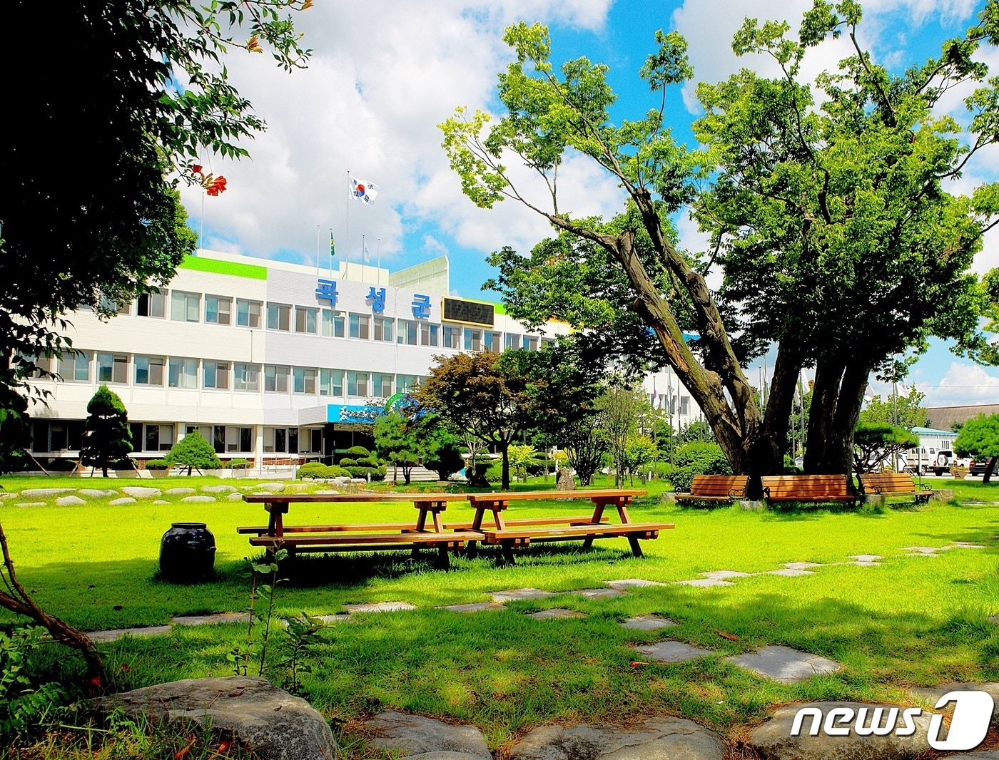 전남 곡성군청 전경. ⓒ 뉴스1