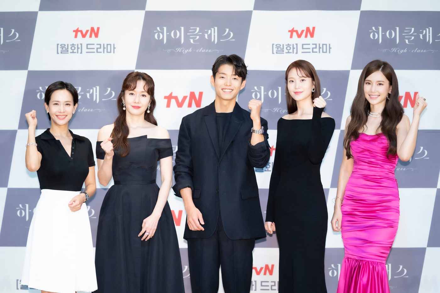 (왼쪽부터) 배우 조여정, 김지수, 하준, 박세진, 공현주 / 사진제공=tvN ⓒ 뉴스1