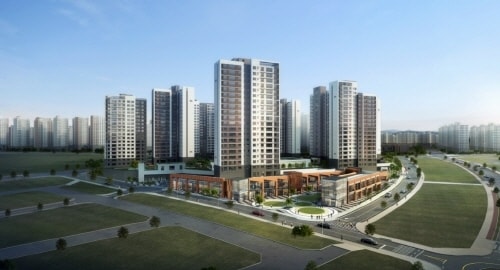 파주 신영지웰 운정신도시 조감도. ⓒ 뉴스1