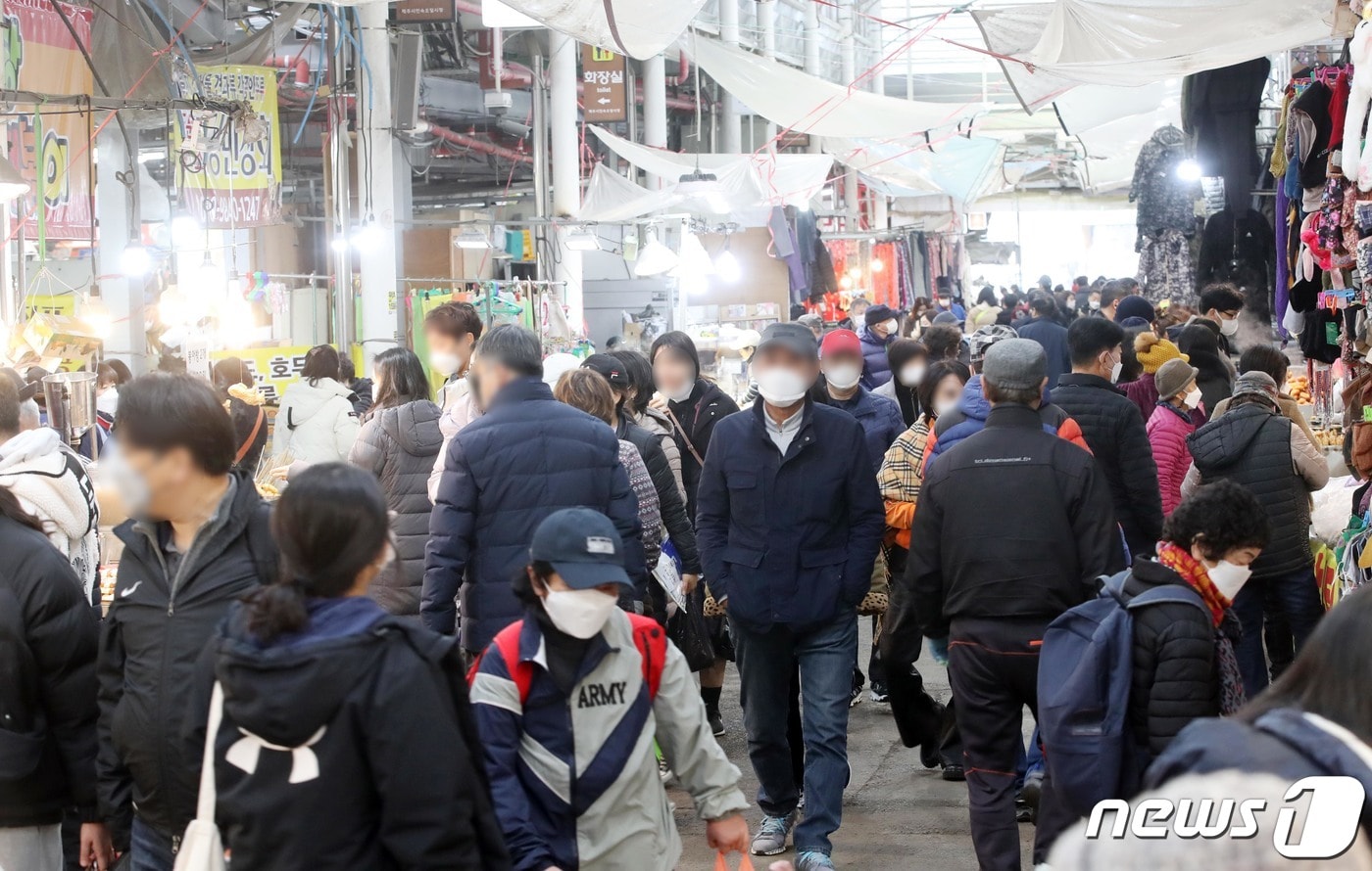  제주시 민속오일시장&#40;자료사진&#41;/뉴스1