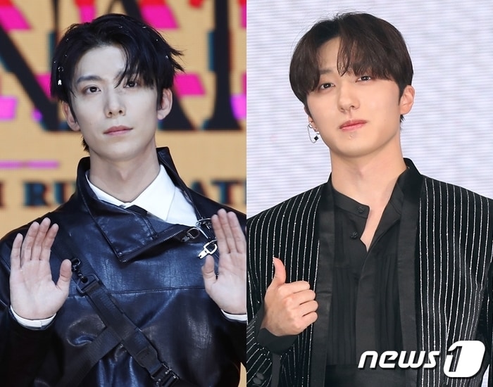 SF9 휘영(왼쪽), 찬희 ⓒ 뉴스1 DB