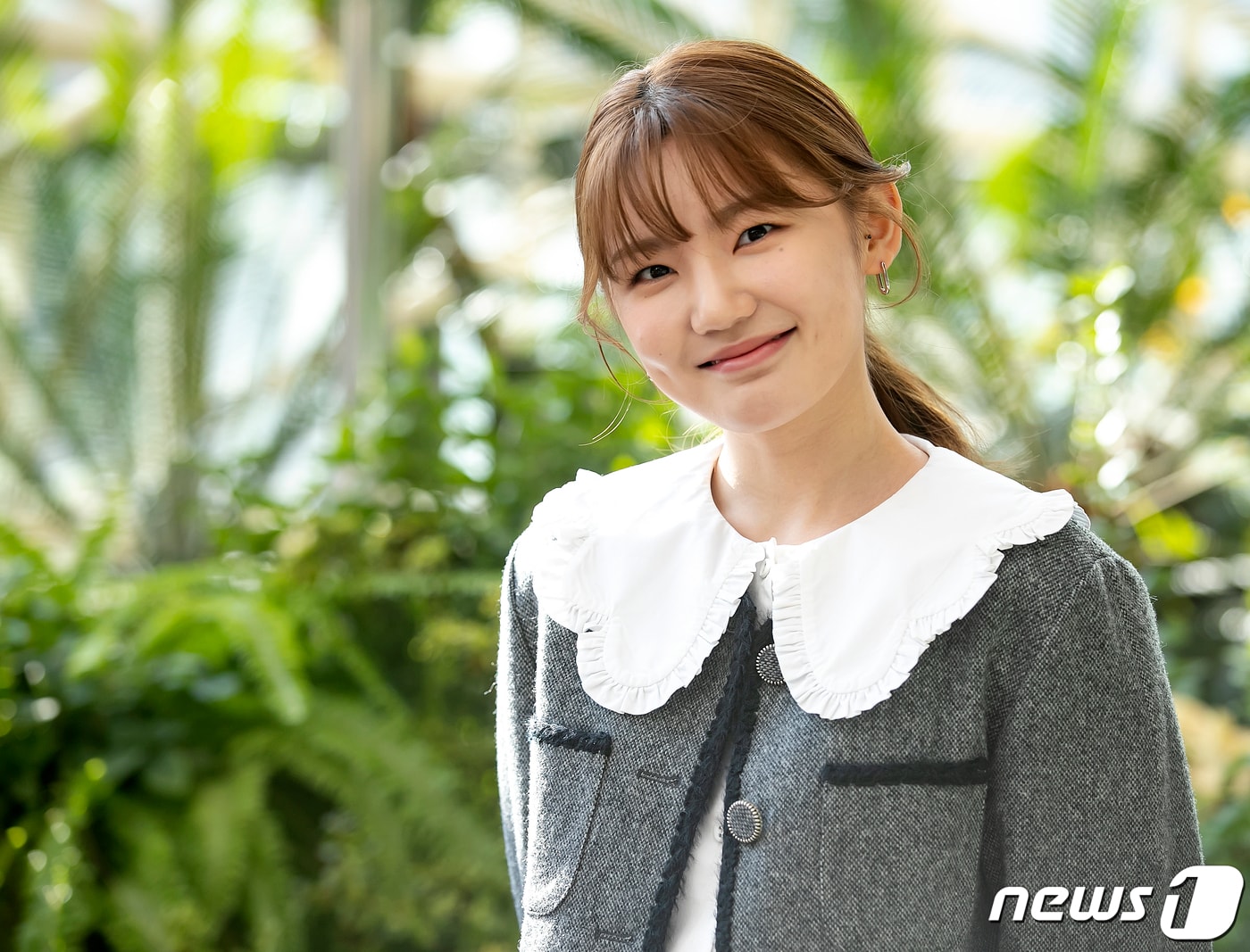 MBC 금토드라마 '옷소매 붉은 끝동'에 출연 중인 배우 이은샘이 6일 서울 종로구 뉴스1 사옥에서 진행된 인터뷰에 앞서 포즈를 취하고 있다. 2022.1.6/뉴스1 ⓒ News1 김진환 기자