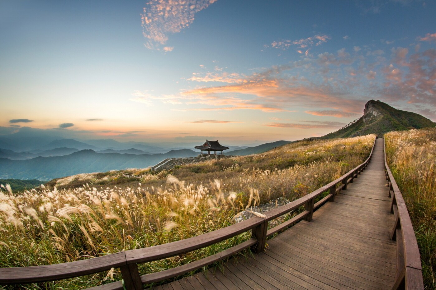 산청 황매산 가을 억새 풍경(산청군 제공)