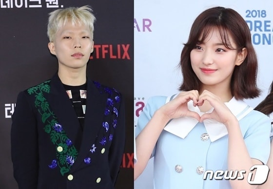 이찬혁(왼쪽), 이새롬