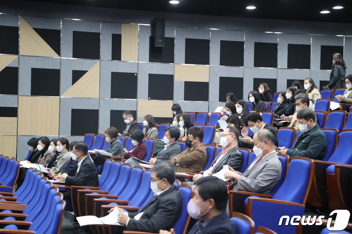 대학혁신 위한 전임교원 상담기법 특강.(한림성심대 제공)/뉴스1