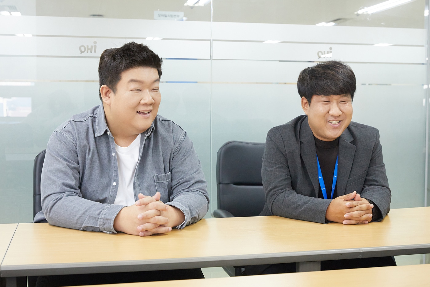 유민상 (왼쪽), 이명규 PD/ 사진제공=iHQ
