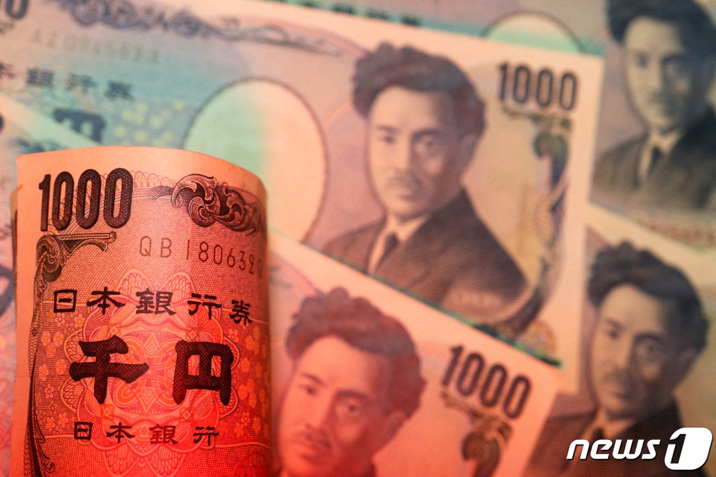  일본 엔화 지폐 ⓒ 로이터=뉴스1