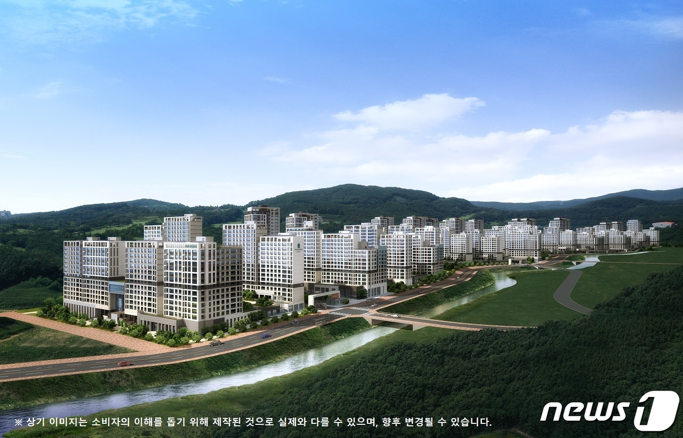 동탄 파크릭스 투시도