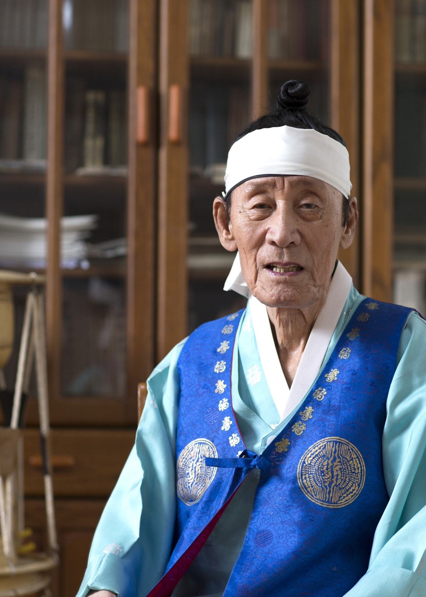 국가무형문화재 &#39;선소리산타령&#39; 고&#40;故&#41; 최창남 명예보유자. &#40;문화재청 제공&#41; 