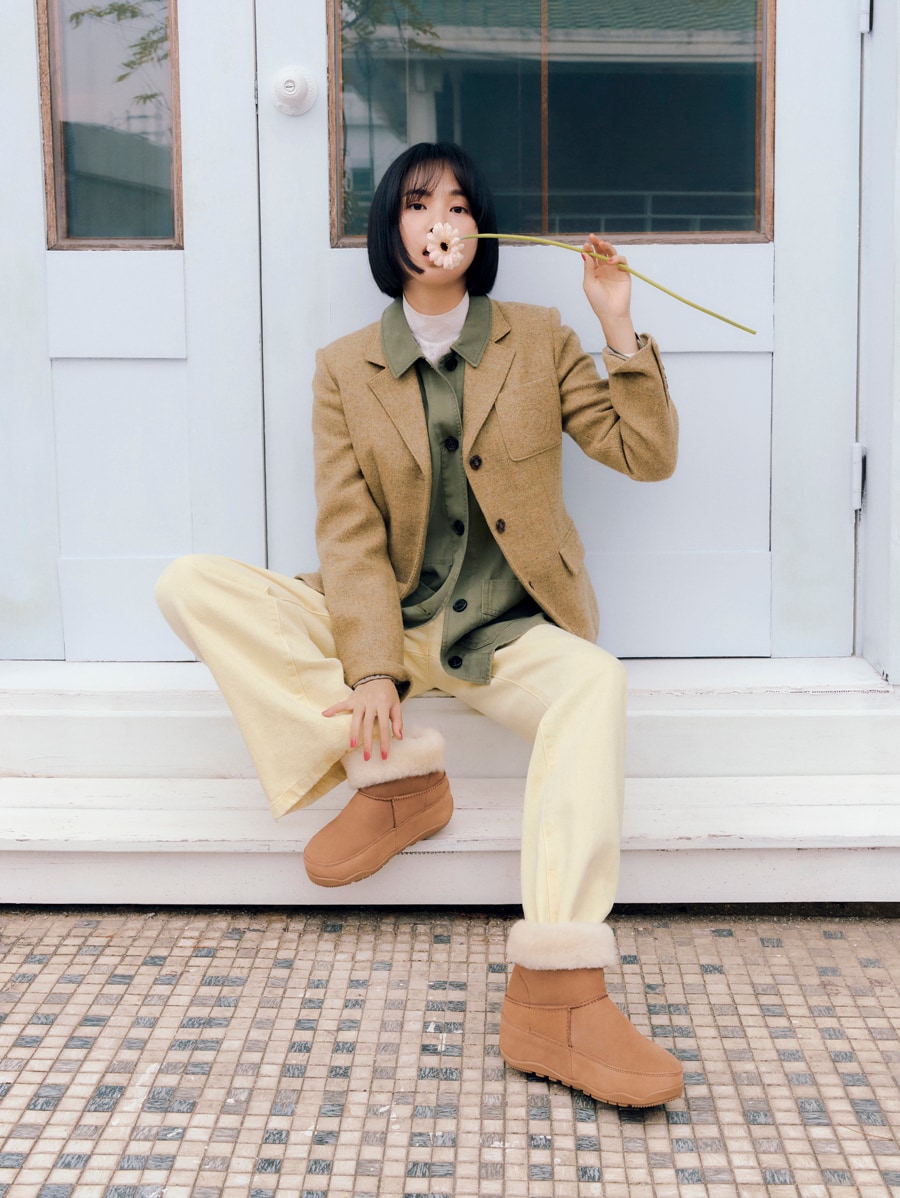 LF 핏플랍 앰버서더 배우 윤승아(LF핏플랍제공)