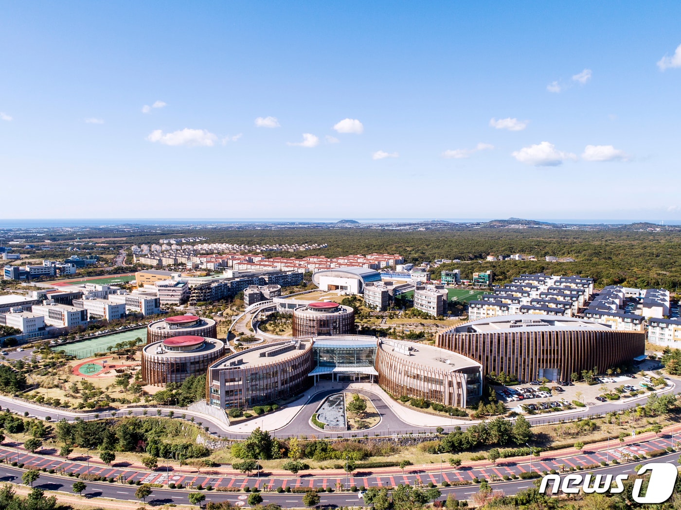 제주 서귀포 대정읍에 위치한 영어교육도시 전경.(제주국제자유도시개발센터 제공) ⓒ News1