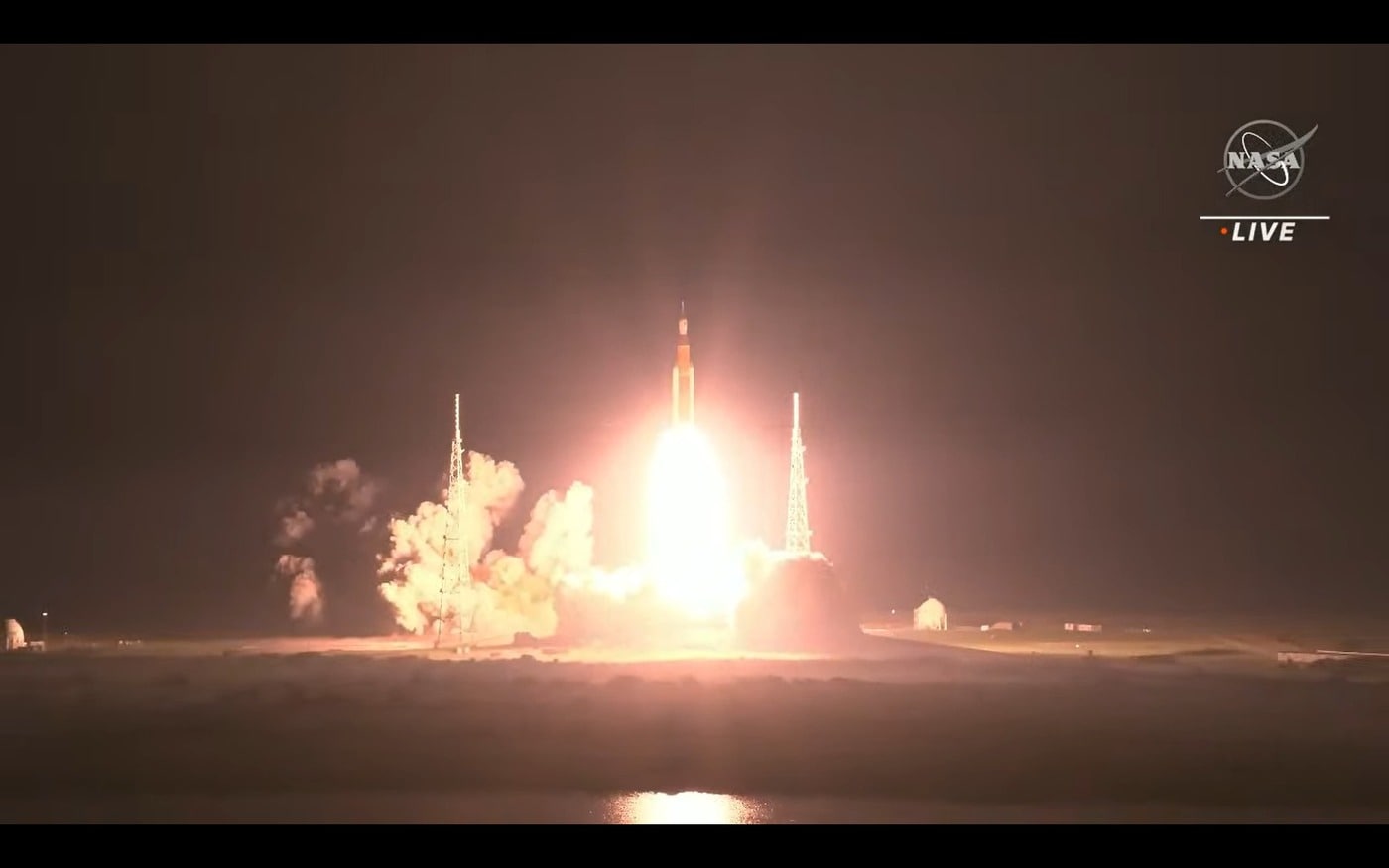 이륙하는 아르테미스 1호 (미국항공우주국(NASA) 생중계 갈무리) 2022.11.16 /뉴스1