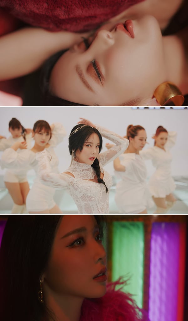 홍진영('걸 인 더 미러' 티저영상 갈무리)