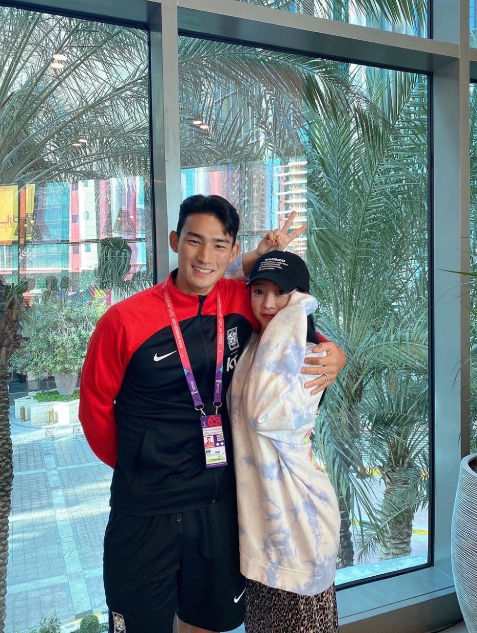 조유민과 소연(소연 SNS)