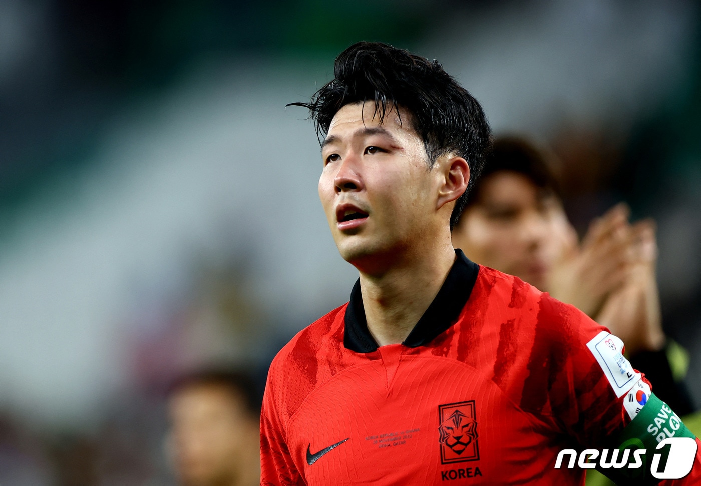 파울루 벤투 감독이 이끄는 한국 대표팀이 지난 28일(현지시간) 카타르 알라이얀 에튜케이션 스타디움에서 열린 2022 카타르 월드컵 H조 조별리그 2차전 가나와의 경기에서 2대 3으로 석패했다. ⓒ 로이터=뉴스1 ⓒ News1 