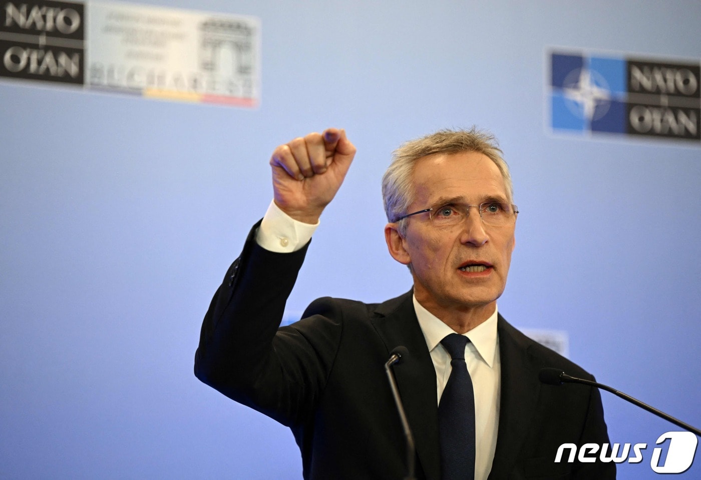 옌스 스톨텐베르그 북대서양조약기구(NATO·나토) 사무총장. ⓒ AFP=뉴스1